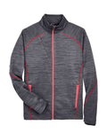 North End Men's Flux Mélange Bonded Fleece Jacket-1