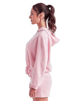 TriDri Women's Cropped Maria Hooded Sweatshirt-2