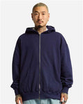 Shaka Wear Men's Max Heavy Garment-Dyed Full-Zip Hoodie Sweatshirt-1