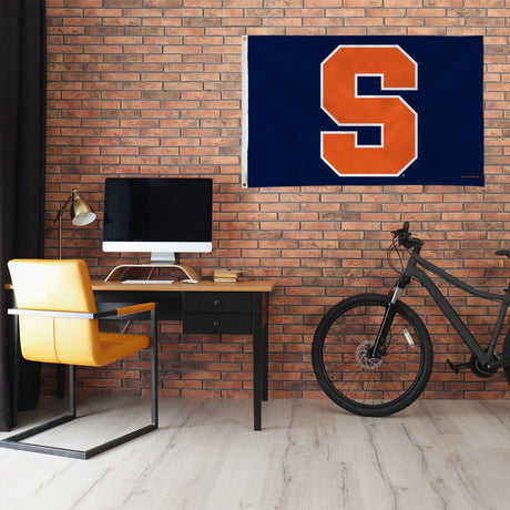 Rico Industries NCAA Syracuse Orange Standard 3' x 5' Banner Flag-1