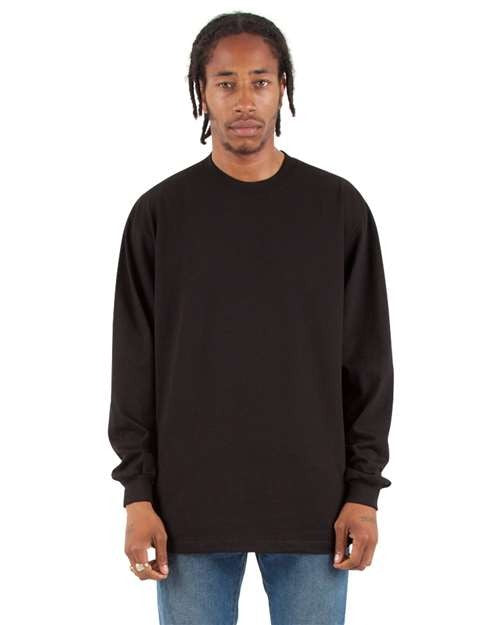 Shaka Wear Men's Max Heavyweight Long Sleeve T-Shirt-1