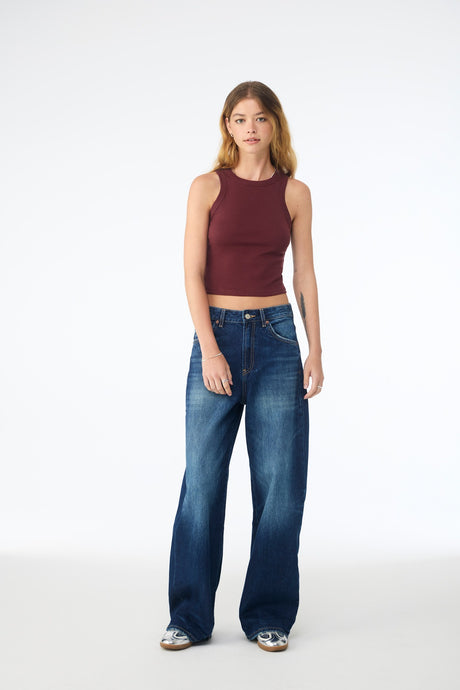 BELLA + CANVAS Women's Micro Rib Racer Tank