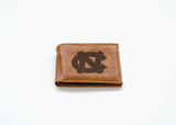 Rico Industries NCAA North Carolina Tar Heels  Laser Engraved Billfold Wallet-2