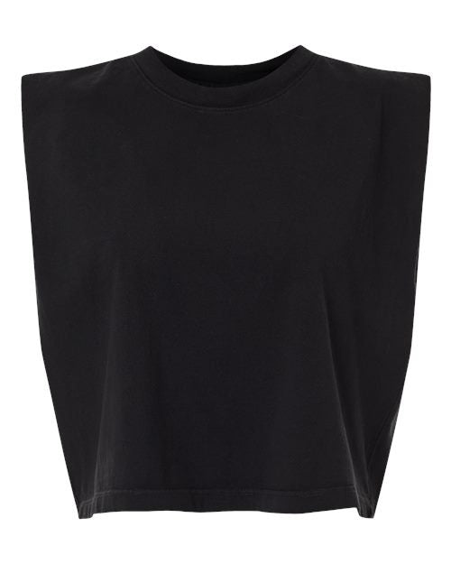 American Apparel Women's Garment-Dyed Heavyweight Muscle Tee-1