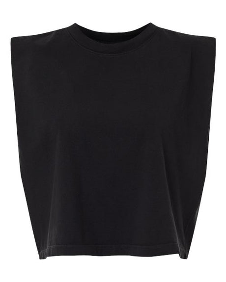 American Apparel Women's Garment-Dyed Heavyweight Muscle Tee-1