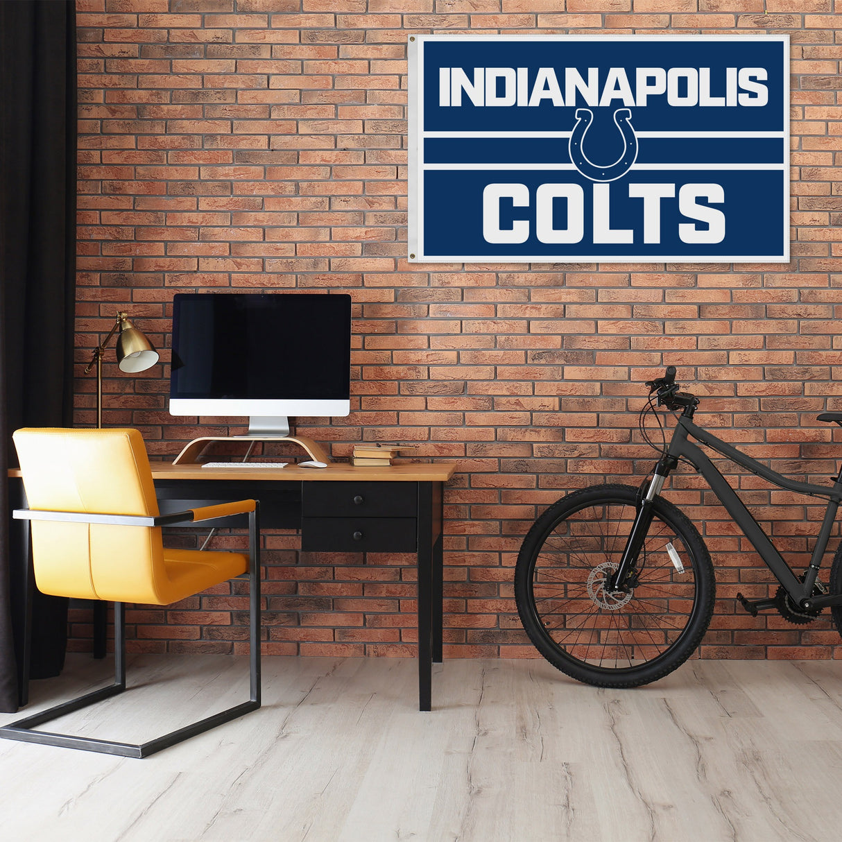 Rico Industries NFL  Indianapolis Colts Bold 3' x 5' Banner Flag-1