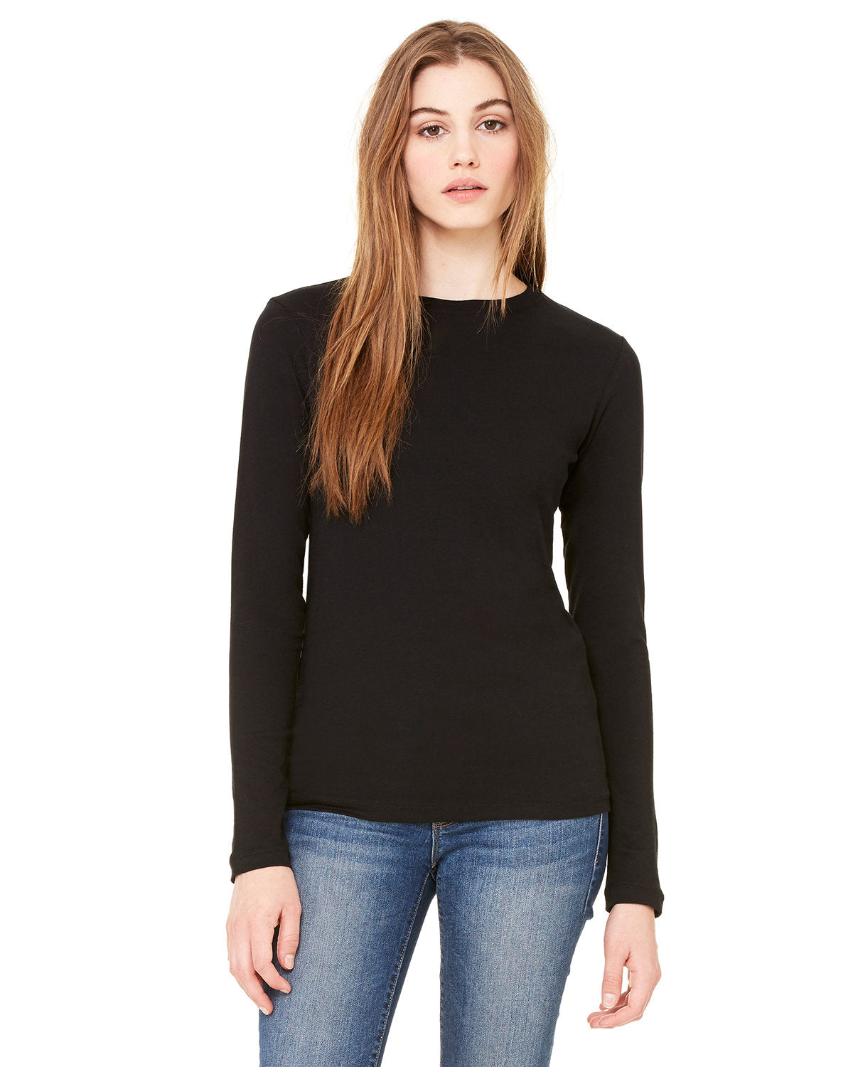 BELLA + CANVAS Women’s Jersey Long Sleeve Tee BC6500