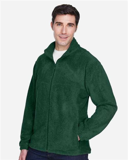 Harriton Men's Full-Zip Fleece-4