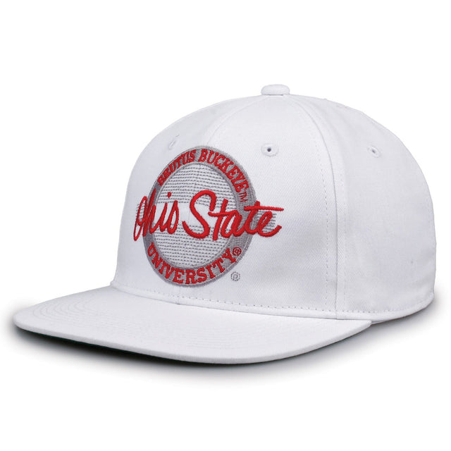 The Game Headwear Ohio State Retro Snapback Hat