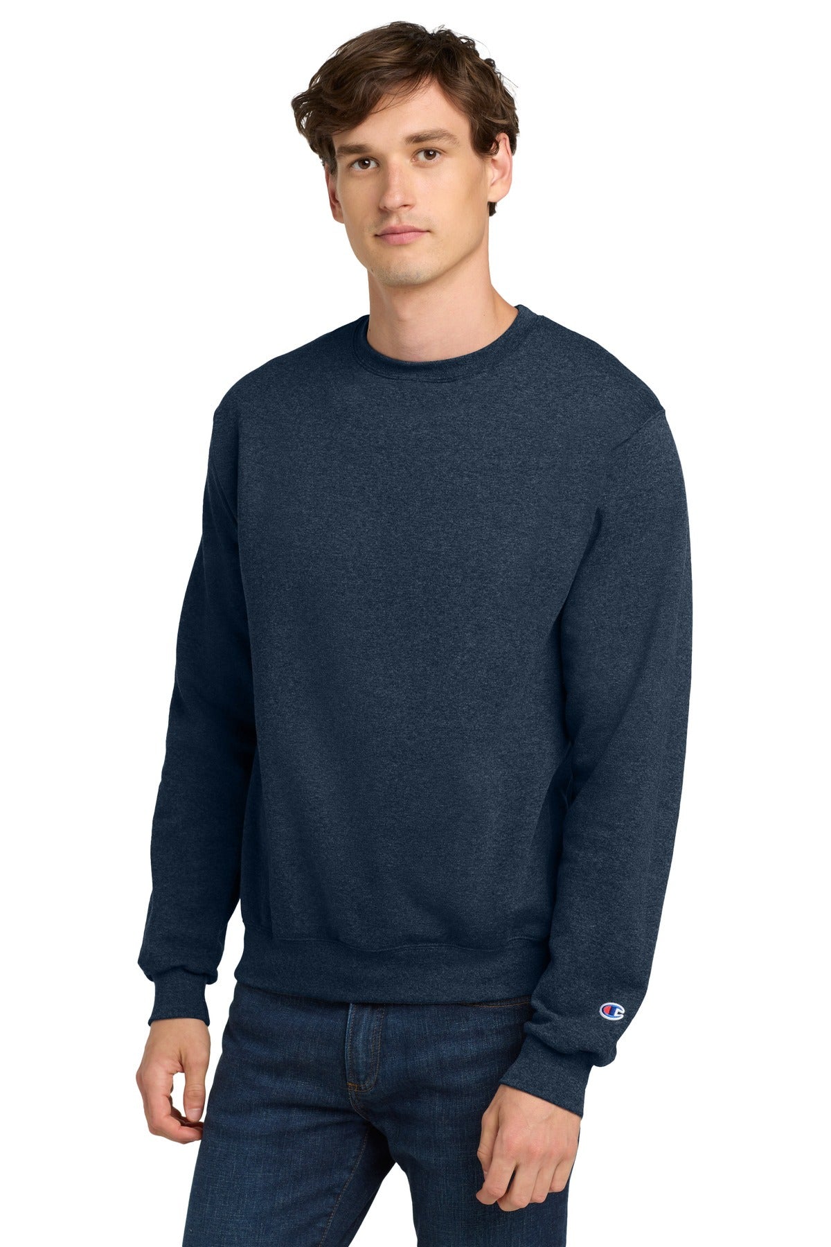 Champion Men's Powerblend Crewneck Sweatshirt Mens Apparel Sweatshirts & Fleece