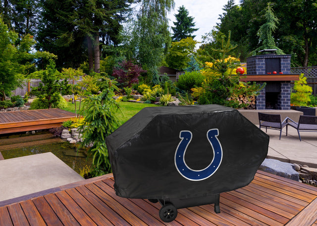 Rico Industries NFL  Indianapolis Colts Black Deluxe Grill Cover-1
