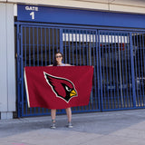 Rico Industries NFL  Arizona Cardinals Standard 3' x 5' Banner Flag-4
