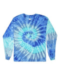 Colortone Men's Tie-Dyed Long Sleeve T-Shirt