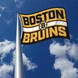 Rico Industries NHL  Boston Bruins Bold 3' x 5' Banner Flag-2