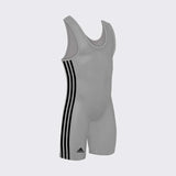 adidas Youth 3 Stripes Wrestling Singlet-1