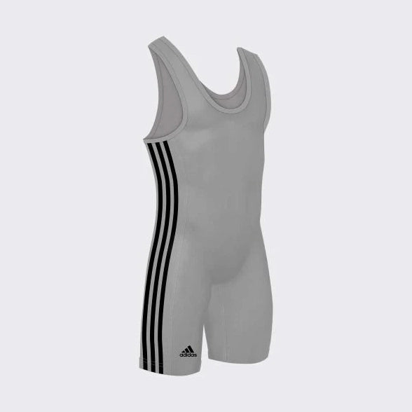 adidas Men's 3 Stripes Wrestling Singlet-1