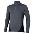 Mizuno Men's Tech Thermal Charge Batting Half Zip Long Sleeve Top-1