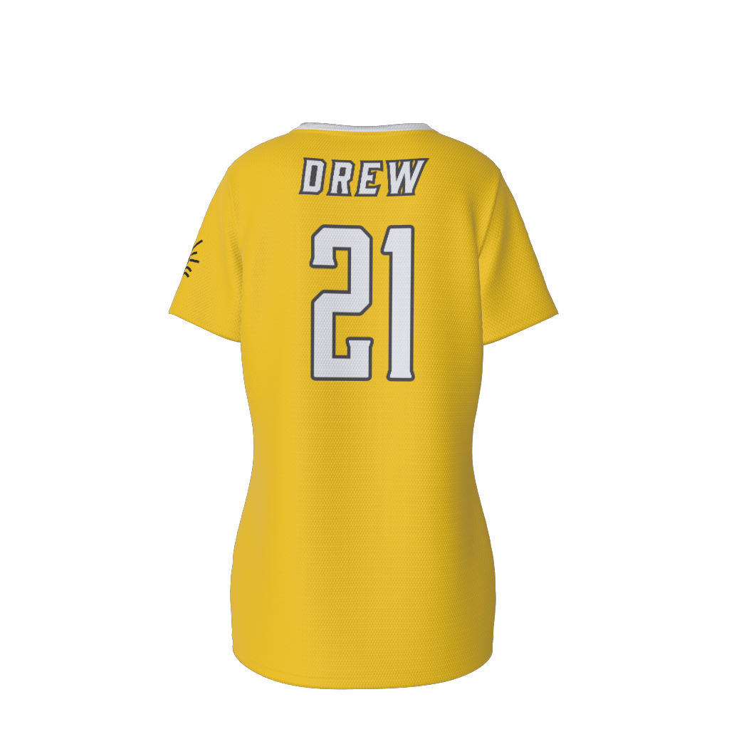 Mizuno V-Neck Short Sleeve Jersey League Outfitters