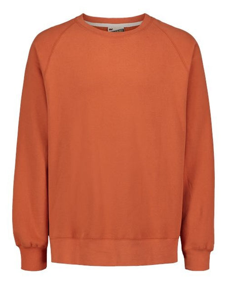 MV Sport Men's Vintage Fleece Raglan Crewneck Sweatshirt-1