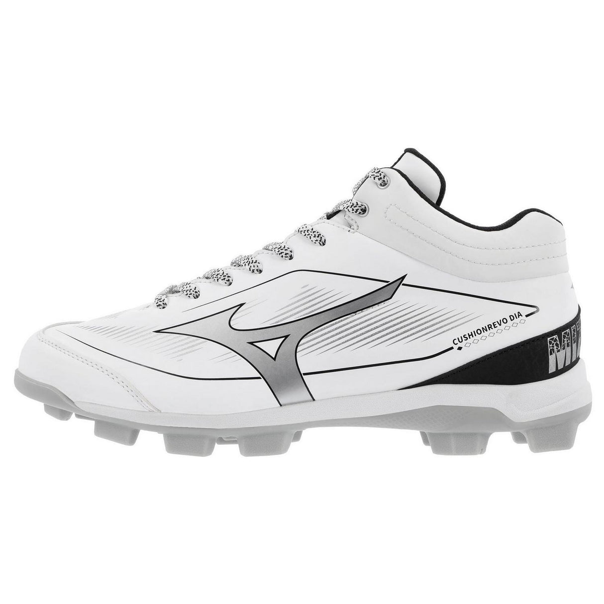 Mizuno Adult Cushionrevo Diamond Mid TPU Baseball Cleats-1