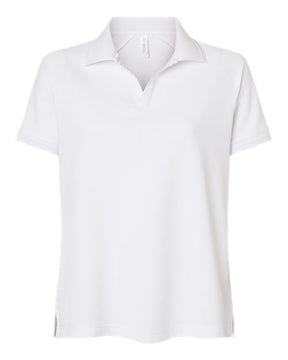 Team 365 Women's Topspin Stretch Grid Textured Polo-1