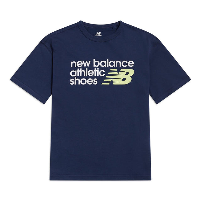 New Balance Boys' Athletics Premium Chest Logo T-Shirt-1