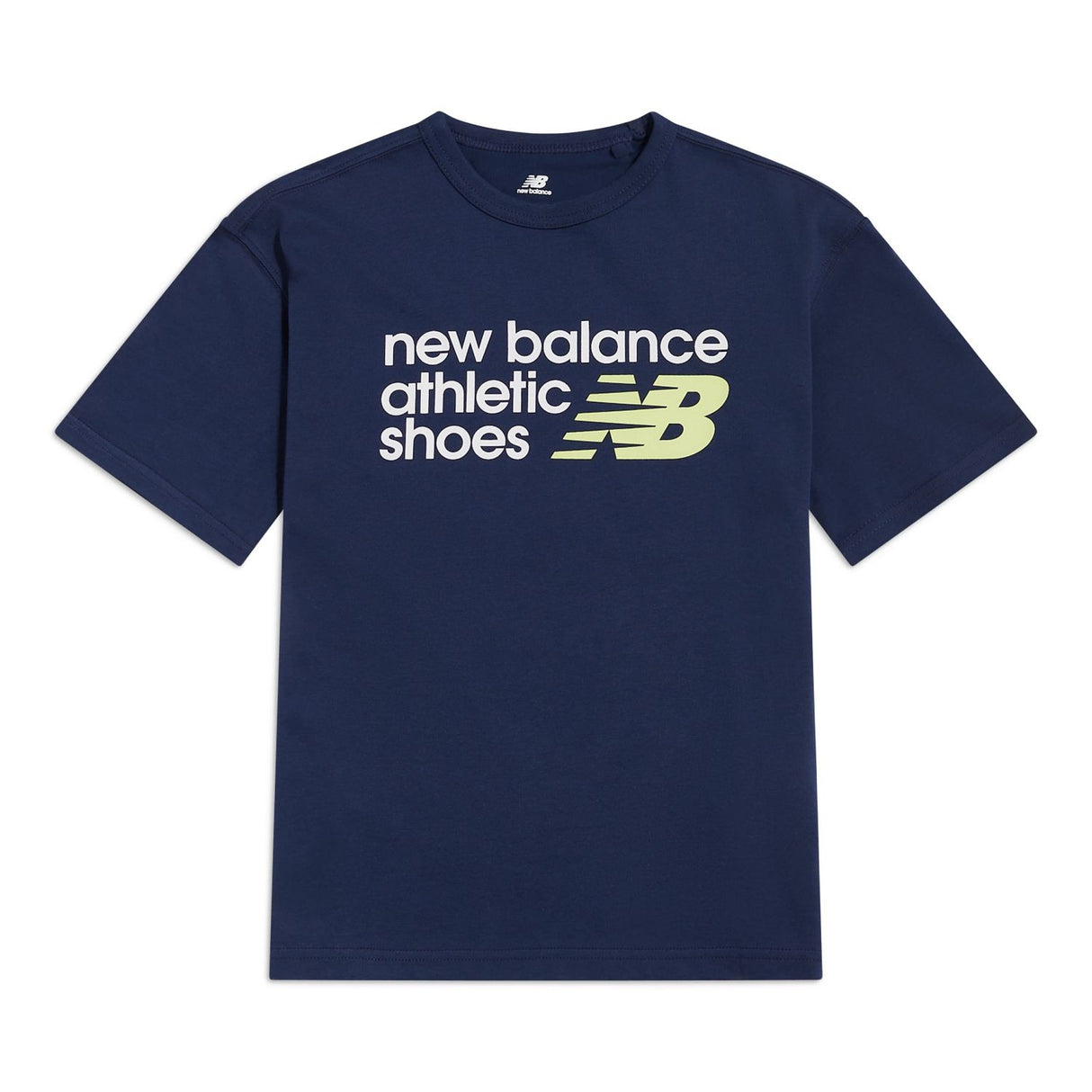 New Balance Boys' Athletics Premium Chest Logo T-Shirt-1