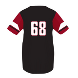 Russell Youth Sublimated Crew Neck Performance Mesh Baseball Jersey Team Baseball Jerseys