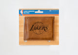 Rico Industries NBA  Los Angeles Lakers  Laser Engraved Billfold Wallet-3