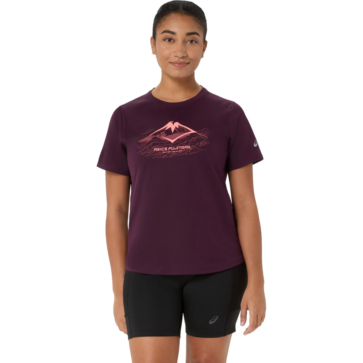 Asics Women's Fujitrail Logo Short Sleeve Top-1
