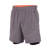 Mizuno Men's Alpha ECO 7" 2-N-1 Running Shorts-1
