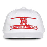 The Game Headwear Nebraska Retro Bar Snapback Hat