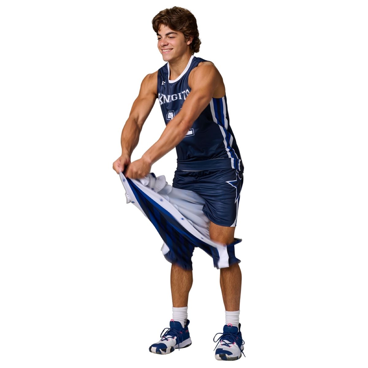 Custom Warm-Up Pants with Snaps Team Basketball Uniform Package