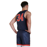 Custom Fitted Double-Ply Reversible Basketball Jersey Adult, Youth Team Basketball Jerseys