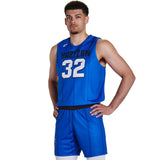 Custom Loose Fit Single-Ply Reversible Basketball Jersey Adult,Youth Team Basketball Jerseys