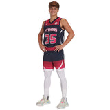 Custom Basketball 7" Stretch Woven Short Adult, Youth Team Basketball Shorts