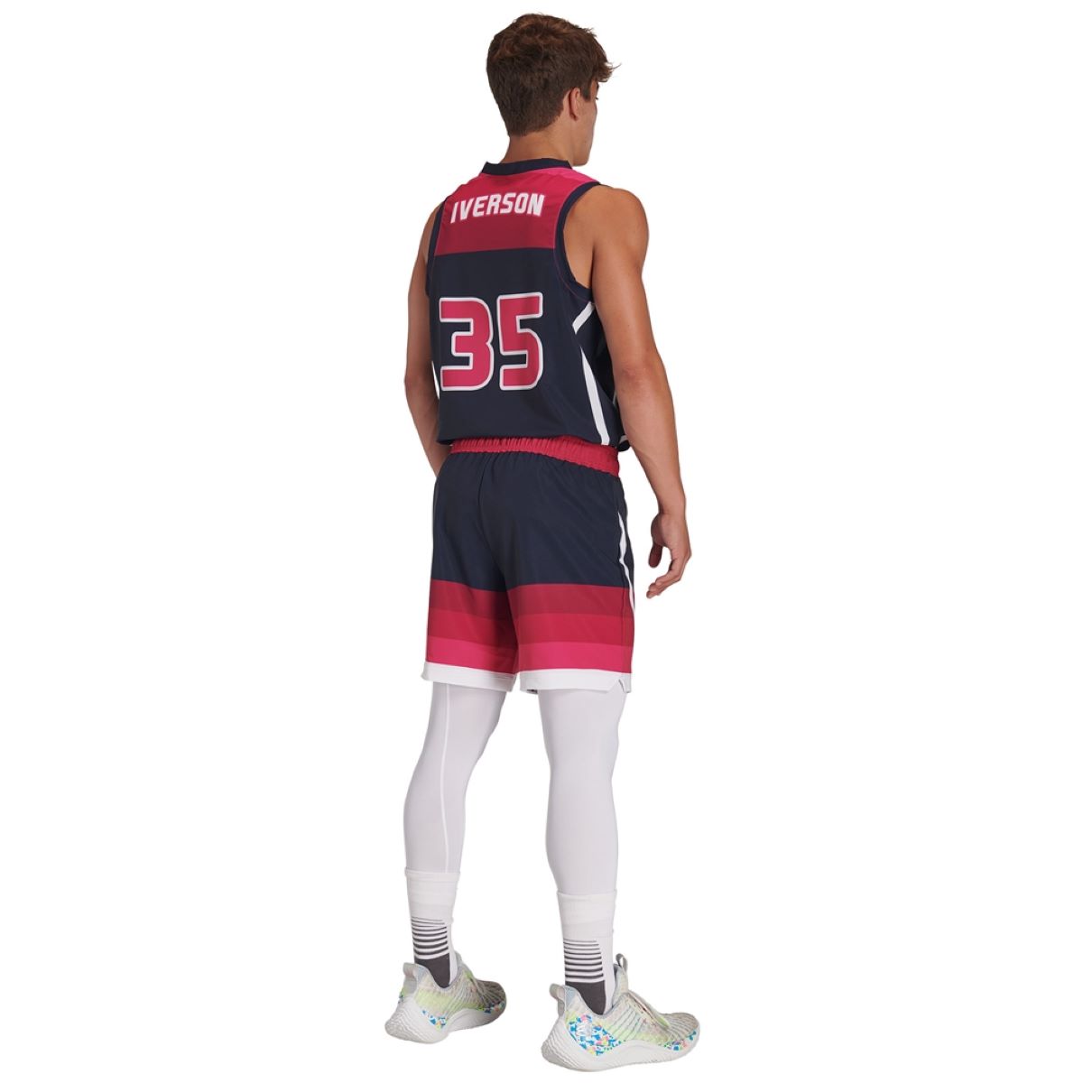 Custom Basketball 7" Stretch Woven Short Adult, Youth Team Basketball Shorts