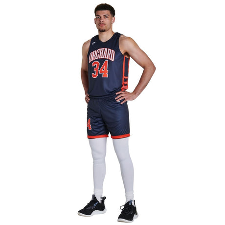 Custom Double-Ply Reversible Basketball 7" Short Adult, Youth Team Basketball Shorts