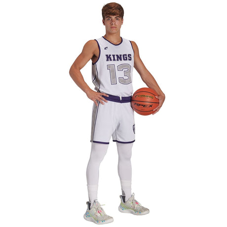 Custom Single-Ply Reversible Basketball 7" Short Adult, Youth Team Basketball Shorts