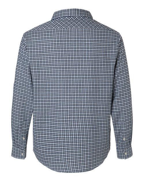 Devon & Jones Men's Concord Yarn-Dye Flannel Shirt-2