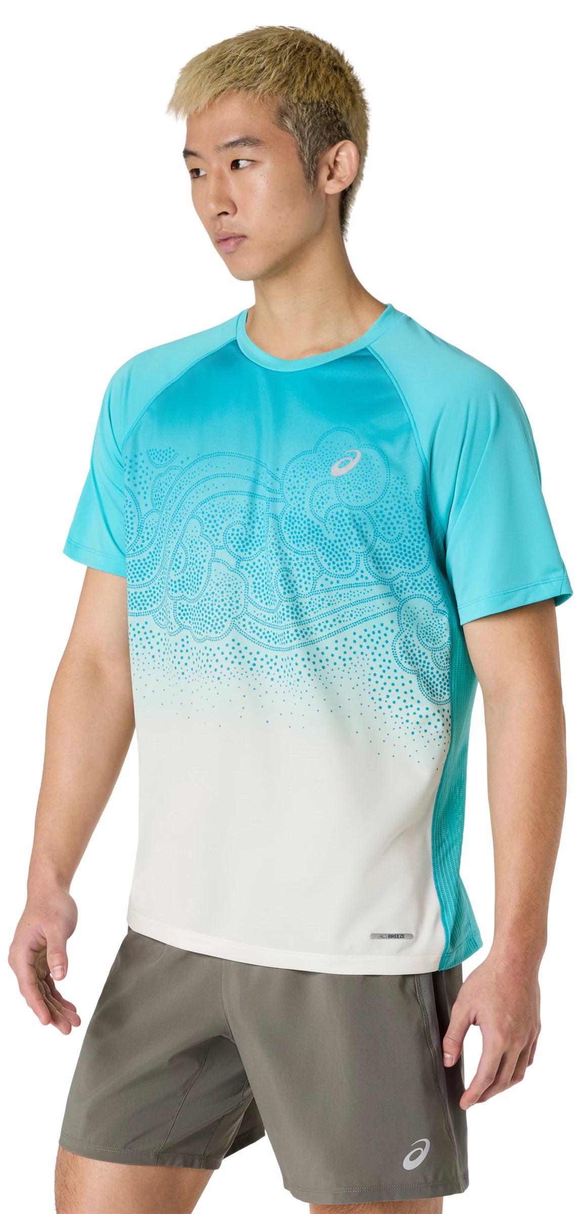 Asics Men's Road Fade Short Sleeve Top-3