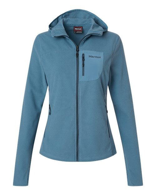 Marmot Women's Air Fleece Hooded Jacket-1