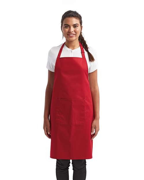Artisan Collection by Reprime Recycled Pocket Bib Apron-1