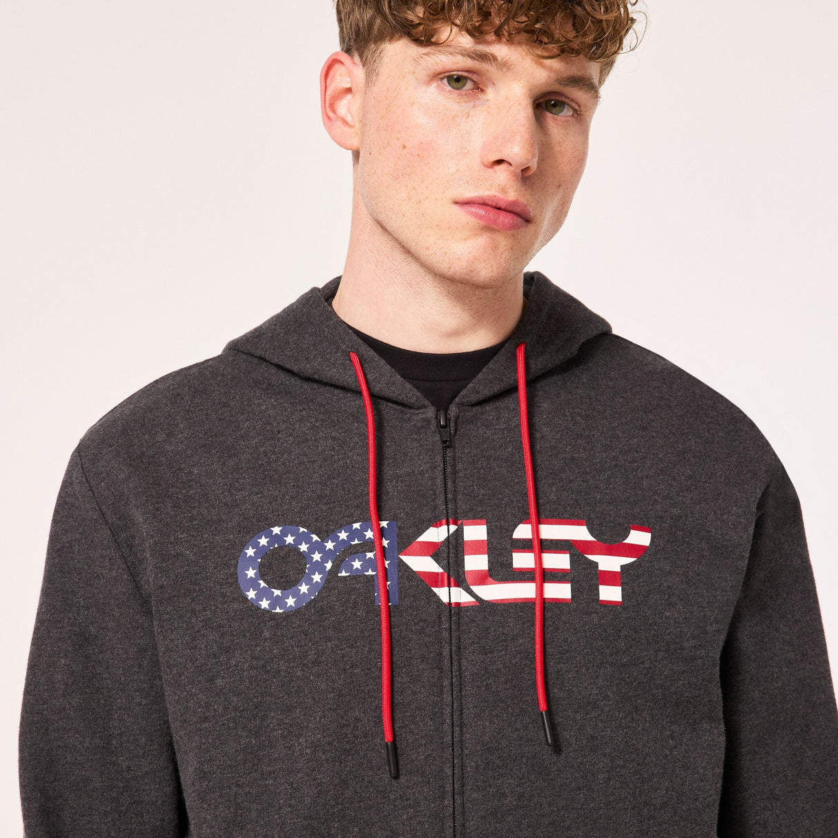 Oakley Men's Teddy Full Zip Hoddie Sweatshirt-6