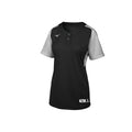 Mizuno Youth Aerolite 2-Button Softball Jersey-1