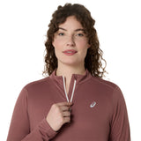 Asics Women's Icon 1/2 Zip Long Sleeve Top-5