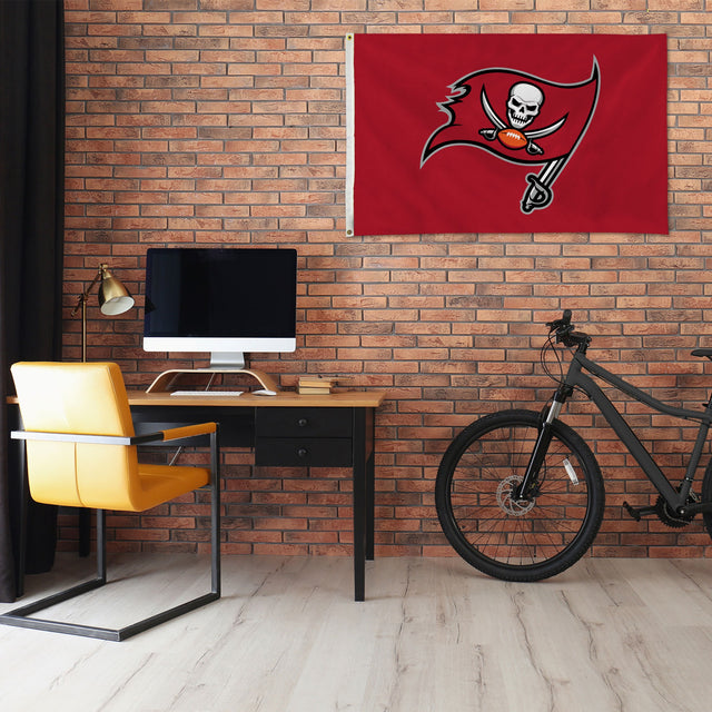 Rico Industries NFL  Tampa Bay Buccaneers Standard 3' x 5' Banner Flag-1
