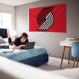 Rico Industries NBA  Portland Trail Blazers Standard 3' x 5' Banner Flag-3