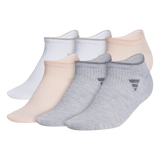 adidas Women's Superlite 3.0 6-Pack No Show Sock Unisex Accessories Socks
