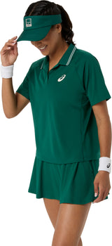 Asics Women's Game Polo Short Sleeve Top-3